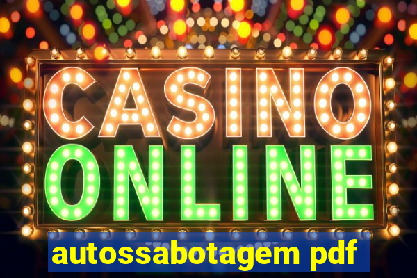 autossabotagem pdf
